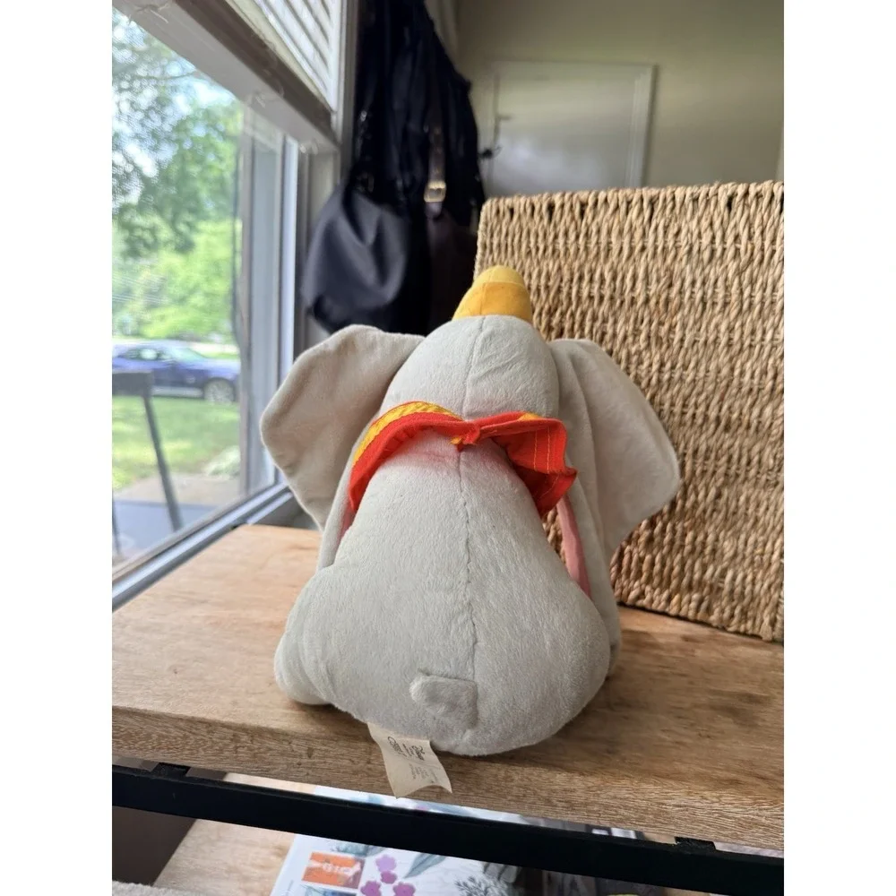 Disney Dumbo‎ Plush Elephant 14in Kohls Cares Stuffed Animal Gray Soft
